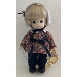 Precious Moments 1993 VTG Jasmine January‎ #1455 1st Edition Garden of Friends